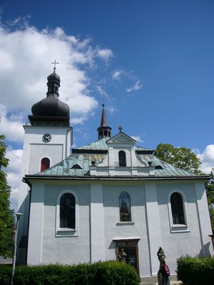 bozkov - kostel Navštévení P. Marie