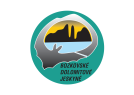 Bozkové dolomitové jeskyně - logo